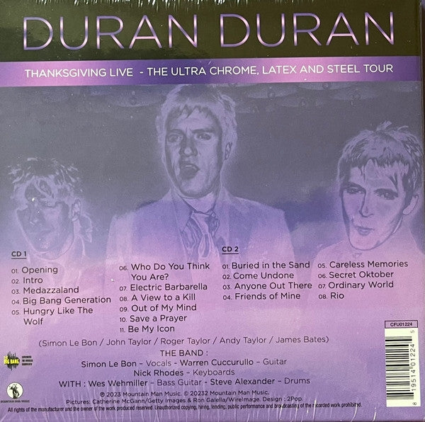 Thanksgiving Live - 25 Year Anniversary - Duran Duran