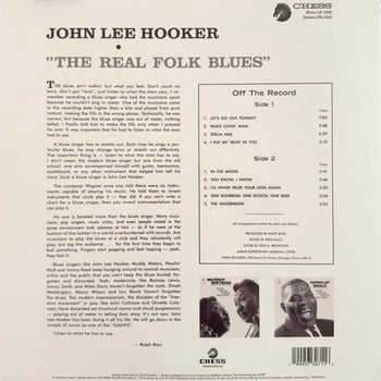The Real Folk Blues - Hooker, John Lee