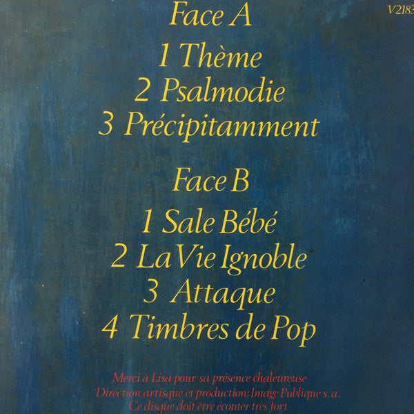 Paris Au Printemps = Paris In The Spring - Public Image Limited