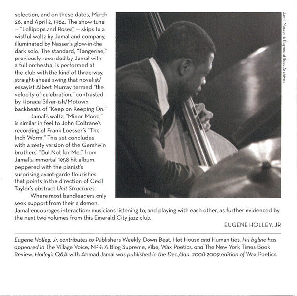 Emerald City Nights: Live At The Penthouse 1963-19 - Jamal, Ahmad