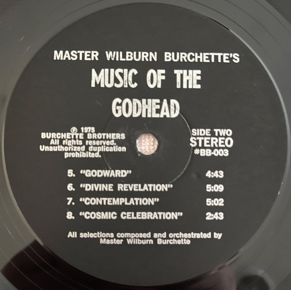 Music Of The Godhead For Supernatural Meditation - Burchette, Master Wilburn