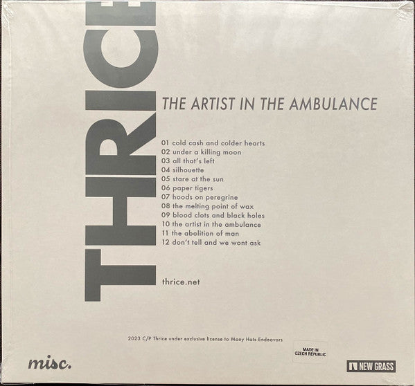 The Artist In The Ambulance (Revisited) - Thrice