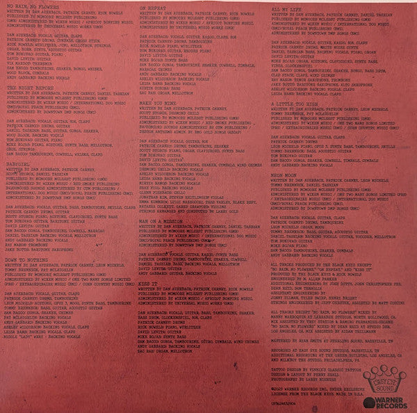 No Rain No Flowers - Black Keys
