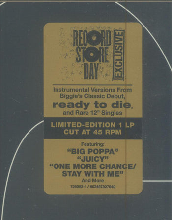 Ready to Die: The Instrumentals - Notorious B.I.G, The