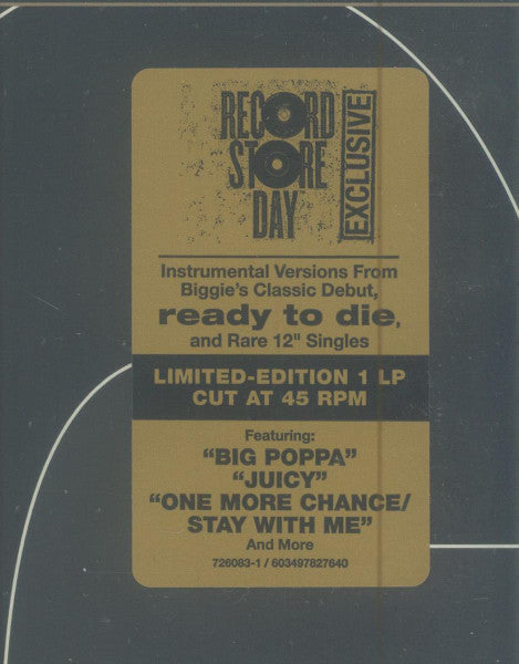 Ready to Die: The Instrumentals - Notorious B.I.G, The