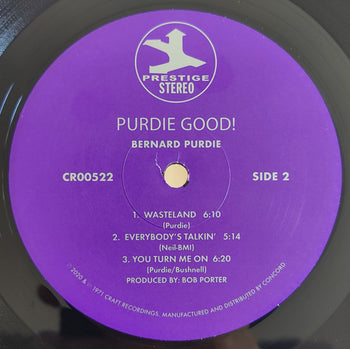 Purdie Good! - Purdie, Bernard