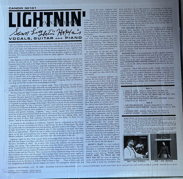 Lightnin' In New York - Lightnin' Hopkins