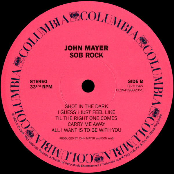 Sob Rock - Mayer, John