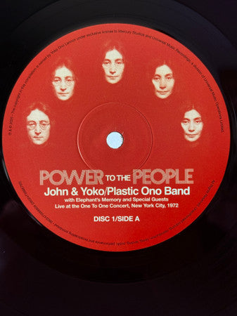 Power To The People: Live at the One To One - Lennon, John / Plastic Ono Band