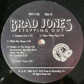 Stepping Out - Jones, Brad