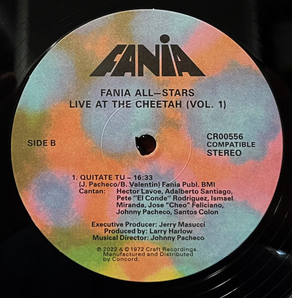 Live At The Cheetah (Vol. 1) - Fania All Stars