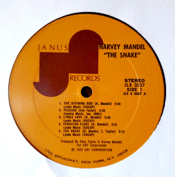 The Snake - Mandel, Harvey