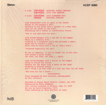 Cat Food (50th Anniversary Edition) - King Crimson
