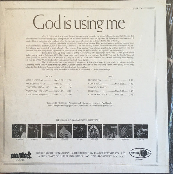 God Is Using Me - Junior Dynamics