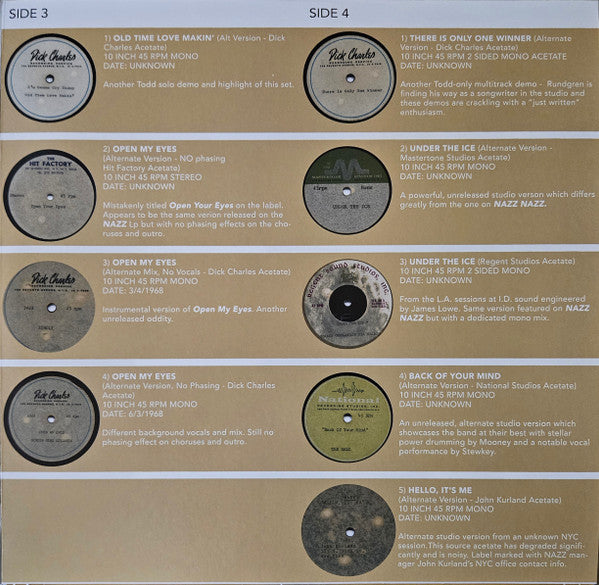 Lost Masters & Demos - Nazz