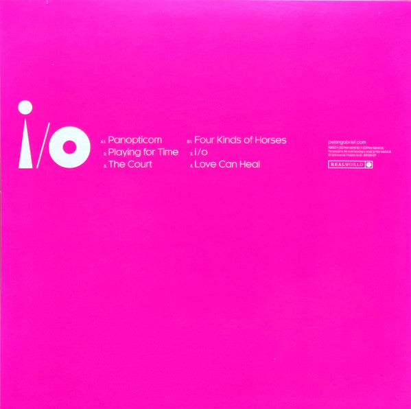 I/O - Gabriel, Peter