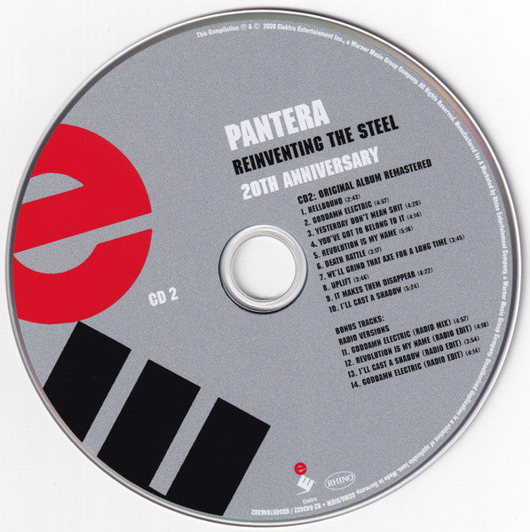 Reinventing The Steel (20th Anniversary) - Pantera
