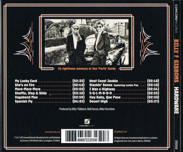 Hardware - Gibbons, Billy F.