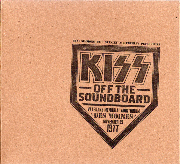 Kiss Off The Soundboard: Live In Des Moines 1977 - Kiss