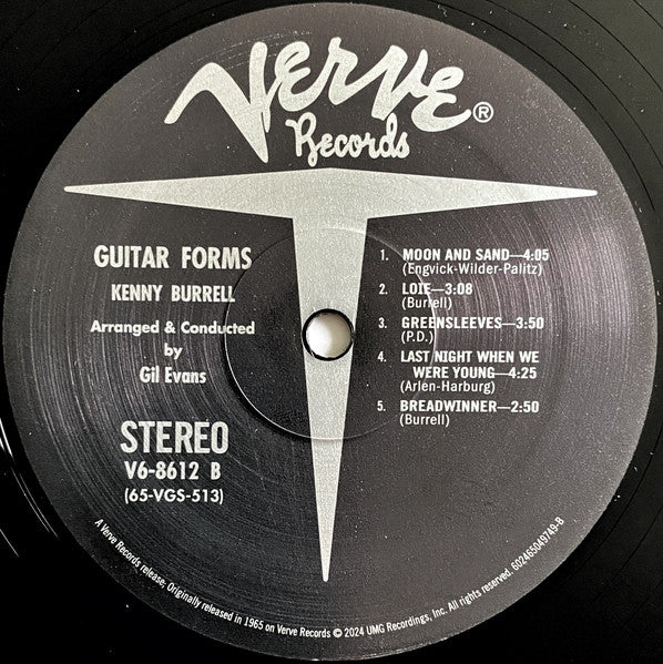 Guitar Forms (Verve Acoustic Sounds Series) - Burrell, Kenny