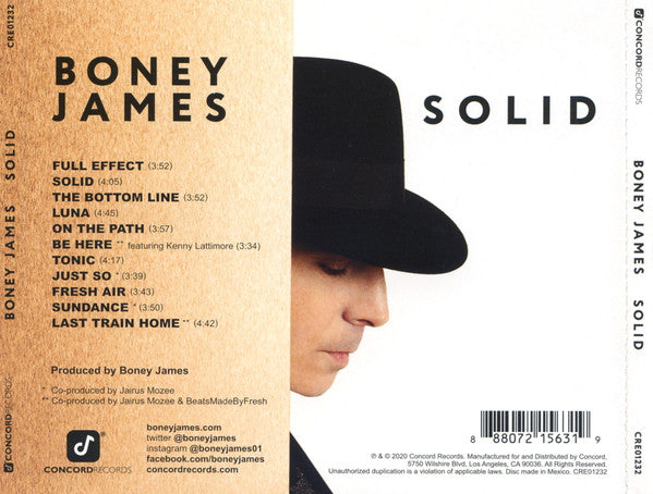 Solid - James, Boney