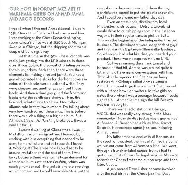 Emerald City Nights: Live At The Penthouse 1963-19 - Jamal, Ahmad
