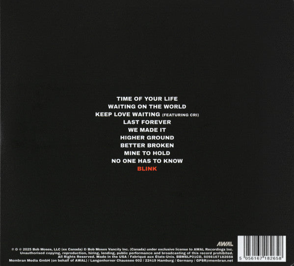 Blink - Bob Moses