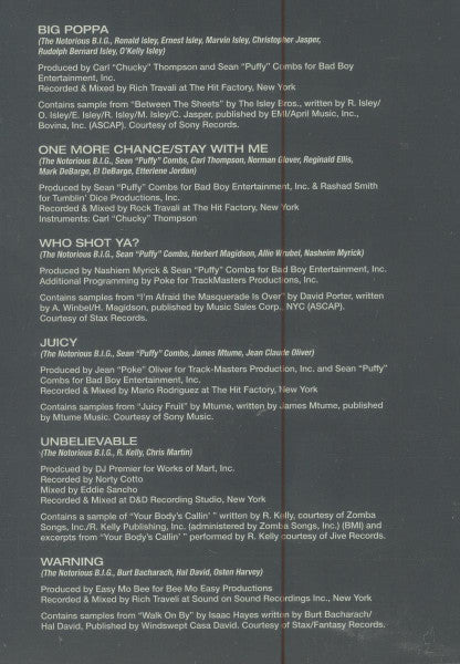 Ready to Die: The Instrumentals - Notorious B.I.G, The