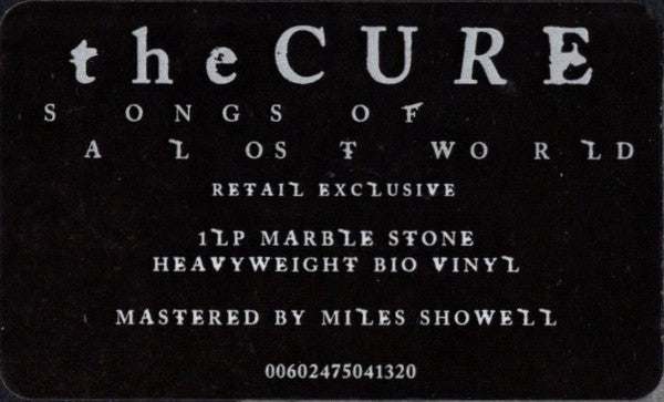 Songs Of A Lost World - Cure