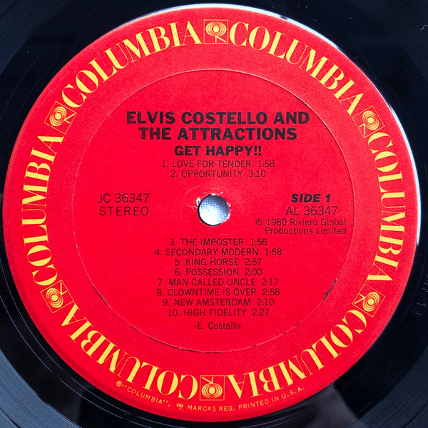Get Happy - Costello, Elvis & The Attractions
