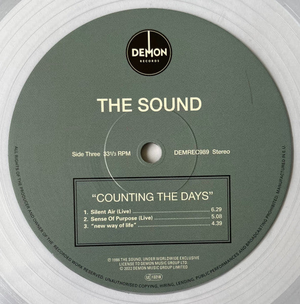 Counting The Days - Sound, The