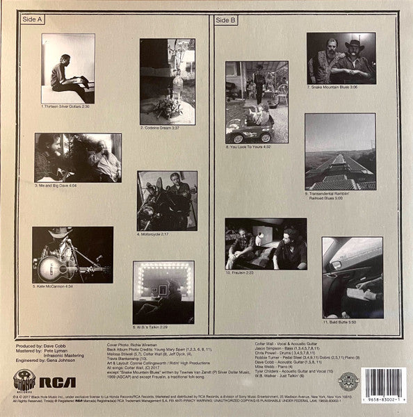 Colter Wall [Red Opaque LP] - Colter Wall
