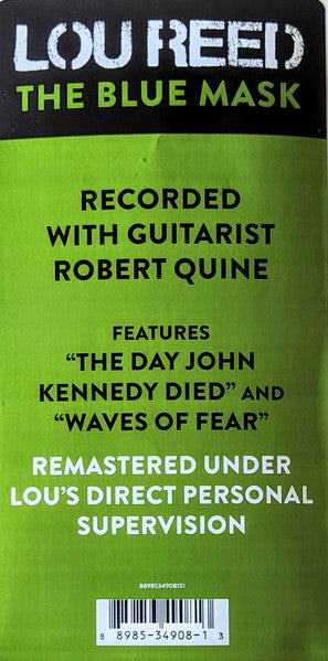 The Blue Mask - Reed, Lou
