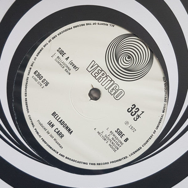 Belladonna - Carr, Ian