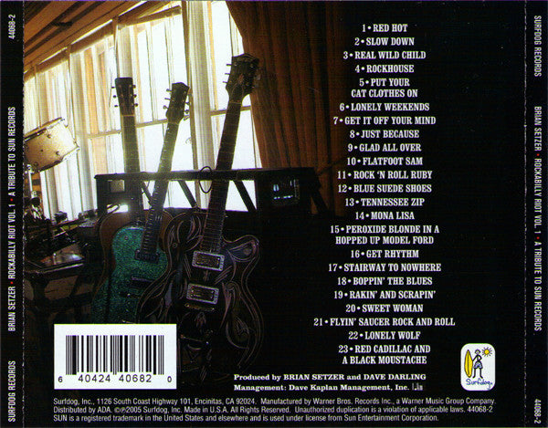 Rockabilly Riot! Volume One - A Tribute To Sun Rec - Setzer, Brian