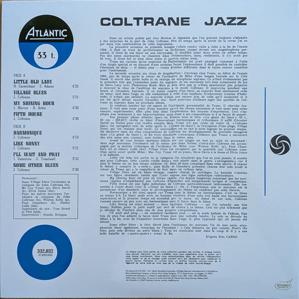 Coltrane Jazz - Coltrane, John