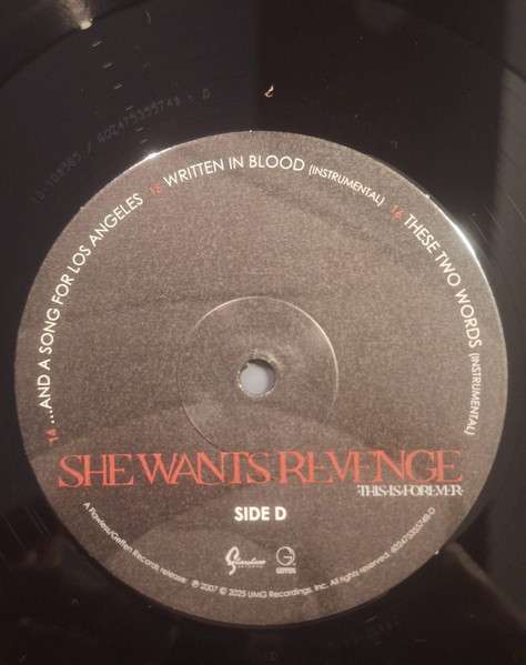 This Is Forever - She Wants Revenge [LP]