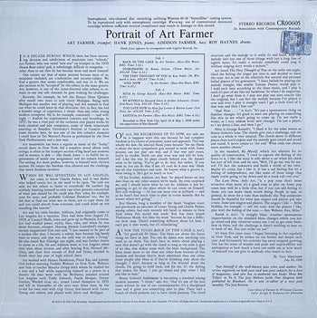 Portrait Of Art Farmer - Farmer, Art