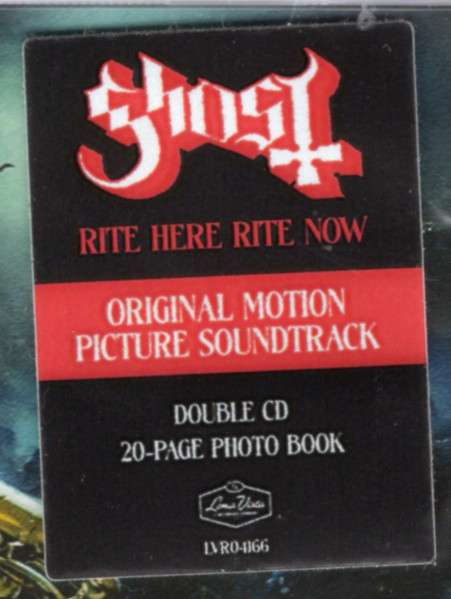 Rite Here Rite Now (Original Motion Picture Soundtrack) [2CD] - Ghost