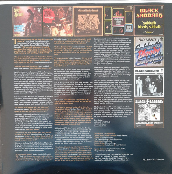 Sabbath Bloody Sabbath [180 Gram Limited Edition Vinyl] - Black Sabbath