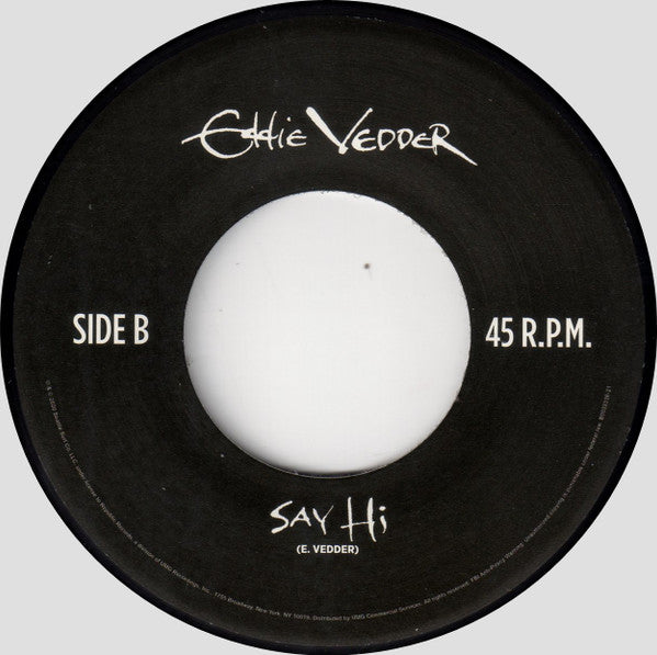 Matter Of Time / Say Hi - Vedder, Eddie
