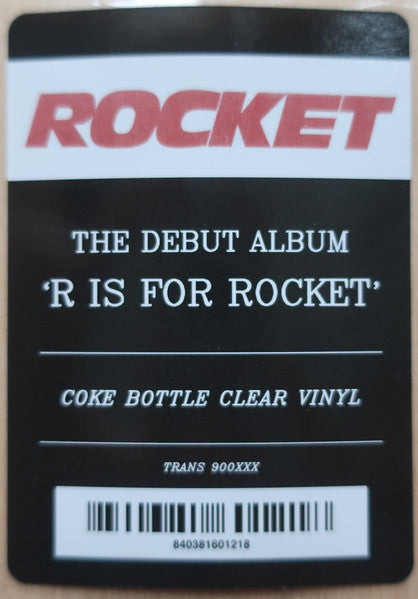 R is for Rocket - Rocket