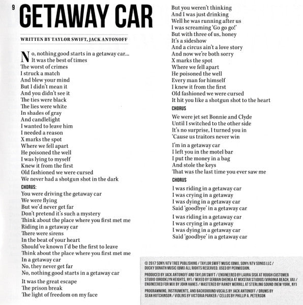Reputation - Swift, Taylor