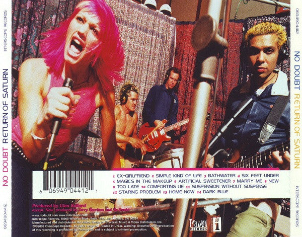 Return Of Saturn - No Doubt