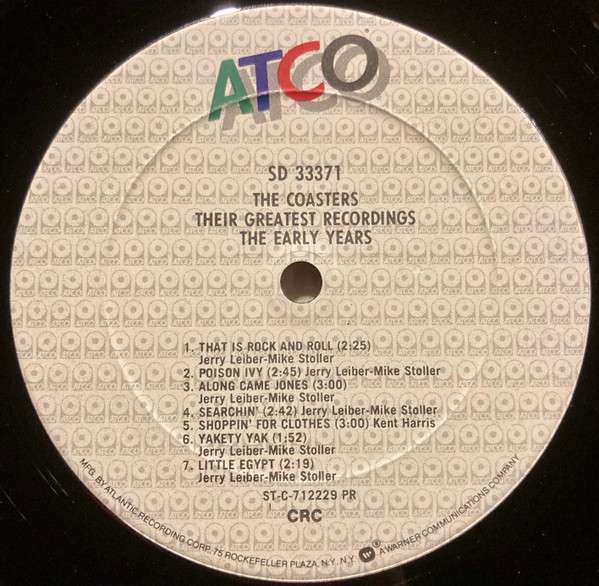 Their Greatest Recordings, The Early Years - Coasters, The