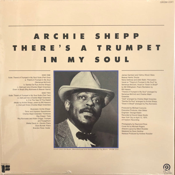 There's A Trumpet In My Soul - Shepp, Archie