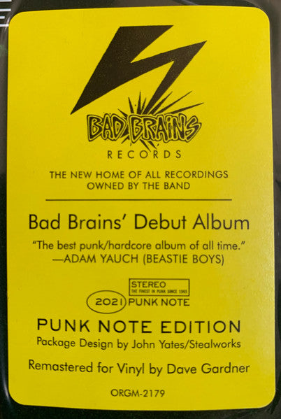 Bad Brains - Punk Note Edition - Bad Brains