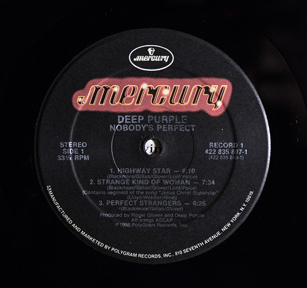 Nobody's Perfect - Deep Purple