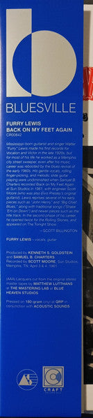 Back On My Feet Again (Bluesville Acoustic Sounds  - Lewis, Furry
