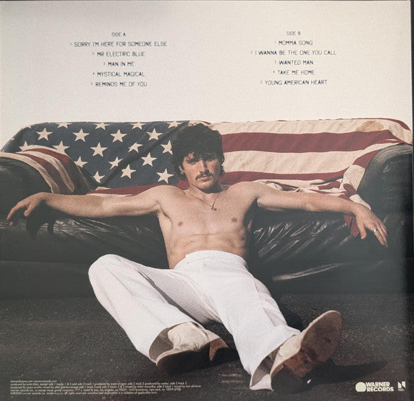 American Heart [Red, White, and Blue Marble LP] - Benson Boone